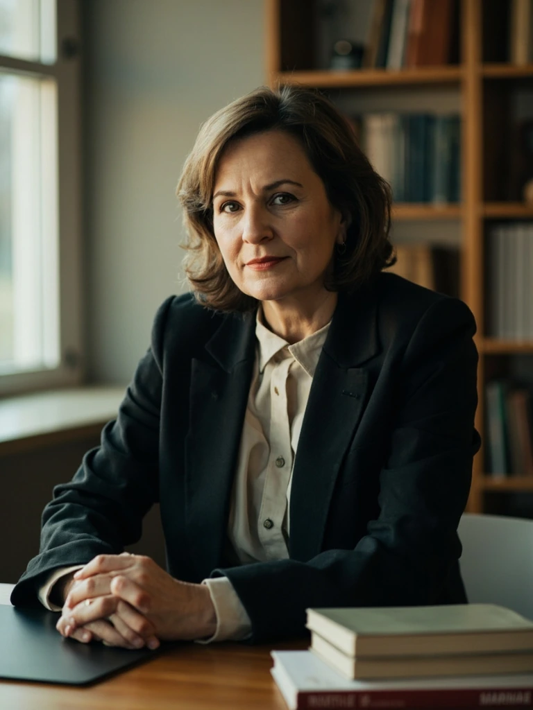 Portrait of Dr. Elena Vlahova, clinical psychologist and CBT supervisor